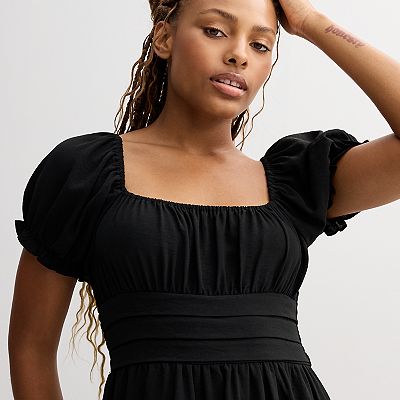 ★LUVISTRUE★BASIC ILOVEU HOOD LAYERED DRESS(CHARCOAL)★人気 BASIC ILOVEU HOOD LAYERED DRESS(CHARCOAL) - LUVISTRUE