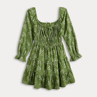 liberty green dress Liberty Silk Lame Gala Dress in Green