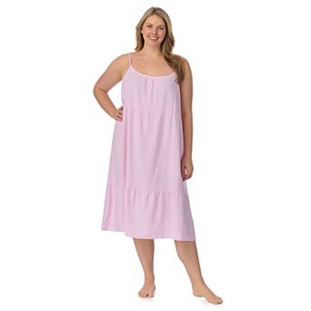 Plus Size Draper James Seersucker Midi Dress