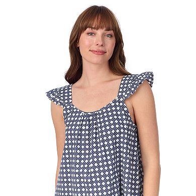 Women's Draper James 2-Piece Woven Pajama Tank Top & Pajama Boxers Set