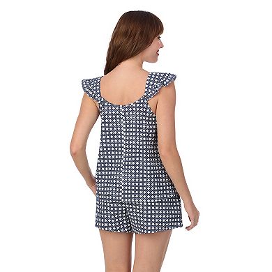 Women's Draper James 2-Piece Woven Pajama Tank Top & Pajama Boxers Set