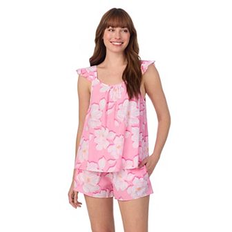 Women's Draper James 2 pc Woven Pajama Tank Top & Pajama Boxers Set
