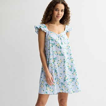 Women's Draper James Woven Chemise Nightgown