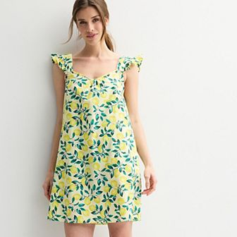 Women's Draper James Woven Chemise Nightgown