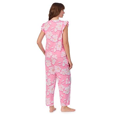 Women's Draper James 2-Piece Woven Pajama Tank Top & Pajama Pants Set