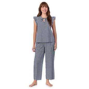 Women's Draper James 2 pc Woven Pajama Tank Top & Pajama Pants Set