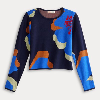 トップス beautiful people art intarsia pullover horse-intarsia-pullover-