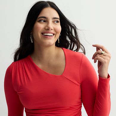 Women's INTEMPO™ Long Sleeve Asymmetrical Top