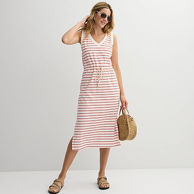 Sonoma Goods For Life® Ribbed Midi Dress