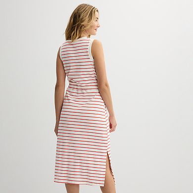 Sonoma Goods For Life® Ribbed Midi Dress