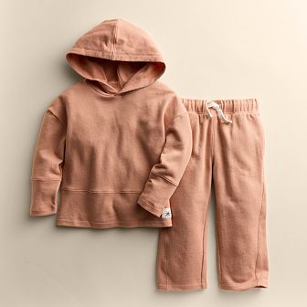 Kids 4-12 Little Co. by Lauren Conrad Organic Cotton Hooded Top & Pants Set