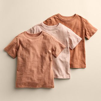 Kids 4-12 Little Co. by Lauren Conrad 3-Pack Organic Cotton Core Tees