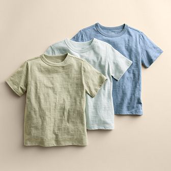 Kids 4-12 Little Co. by Lauren Conrad 3-Pack Organic Cotton Core Tees
