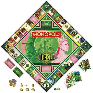 Hasbro Monopoly Game Wicked Edition