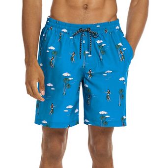 Men's Hurley Volley Stretch Printed Swim Trunks