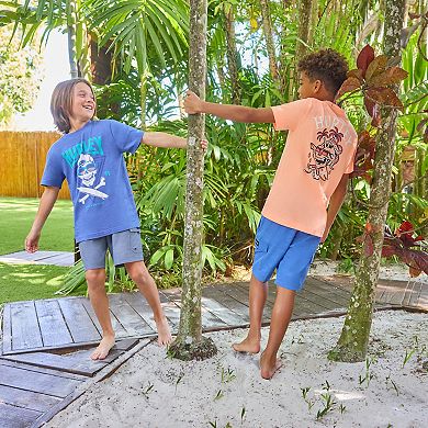 Boys 8-20 Hurley Breaking Surf Skull T-shirt