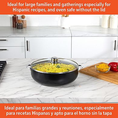IMUSA 6.9-qt. Bistro Ceramic Coated Caldero