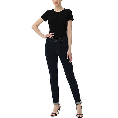 Women's Phistic Crew Neck Basic Bodysuit