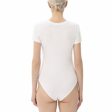 Women's Phistic Crew Neck Basic Bodysuit