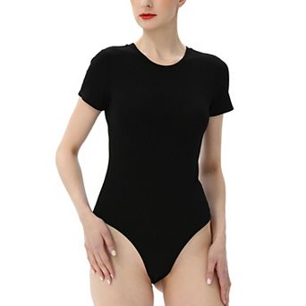 Women's Phistic Crew Neck Basic Bodysuit