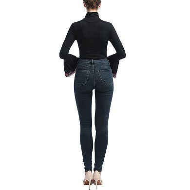 Women's Phistic Cut Out Bell Sleeve Bodysuit