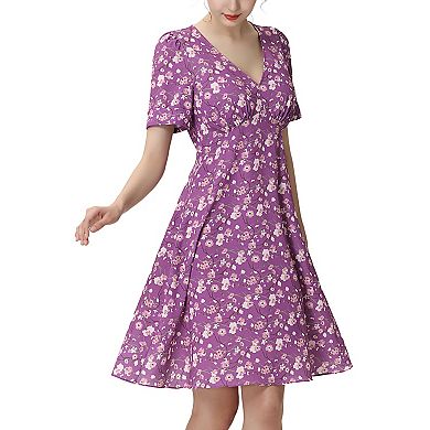Women Phistic Persephone Fit & Flare Dress
