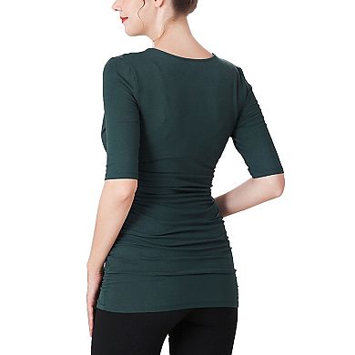 Women's Phistic Carrie Ruched V-neck Top