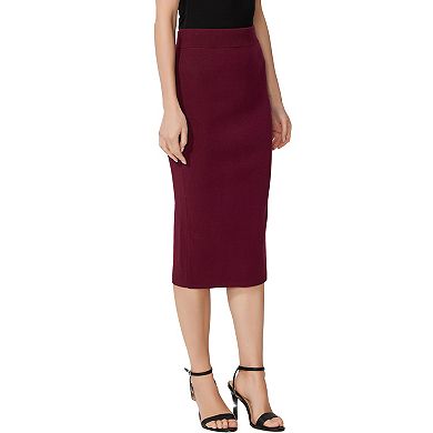 Women's Phistic Knit Pencil Skirt