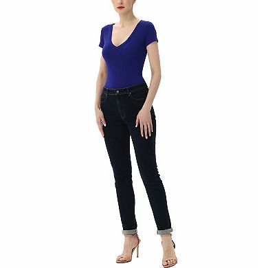 Women's Phistic V-neck Basic Bodysuit