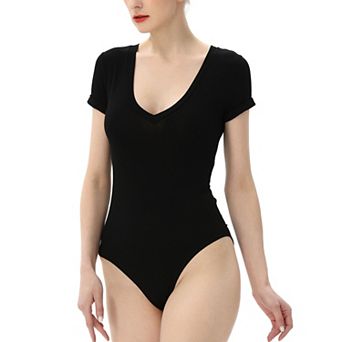 Women's Phistic V-neck Basic Bodysuit
