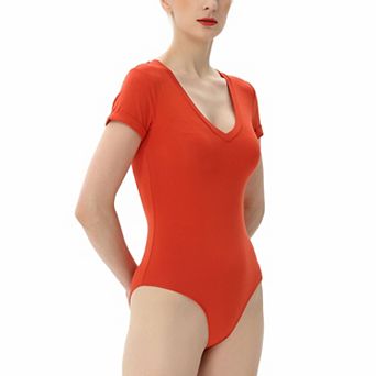 Women's Phistic V-neck Basic Bodysuit