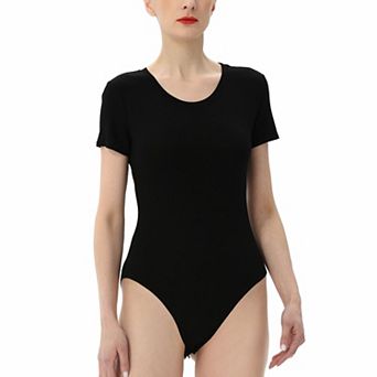 Women's Phistic Round Neck Basic Bodysuit
