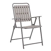 2-Pack Sonoma Goods For Life Slatted Folding Patio Chair Deals