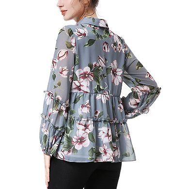 Women's Phistic Chiffon Blouse