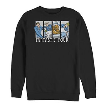 Big & Tall Marvel Fantastic Four Comic Poster Graphic Fleece