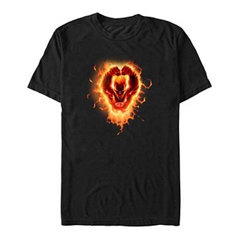 Big & Tall Marvel Fantastic Four Human Torch Poster Graphic Tee