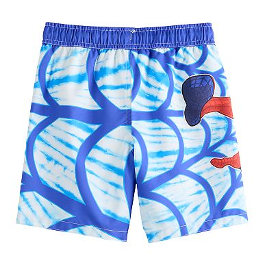 Boys 4-20 Marvel Spider-Man Web Swim Trunks
