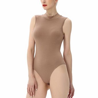 Women's Phistic Turtleneck Sleeveless Bodysuit
