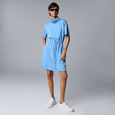 Women's Simply Vera Vera Wang Drawcord Short Dress