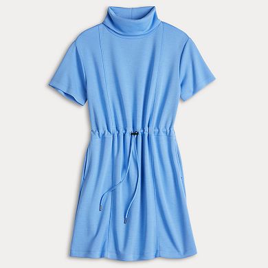 Women's Simply Vera Vera Wang Drawcord Short Dress