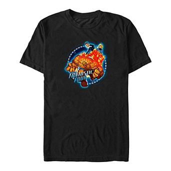 Big & Tall Marvel Fantastic Four Always Ready Graphic Tee