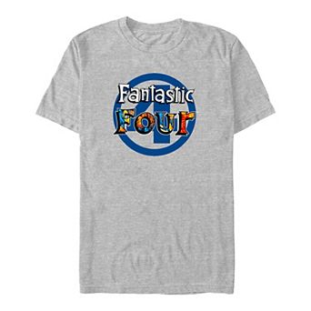 Big & Tall Marvel Fantastic Four Heros Graphic Tee