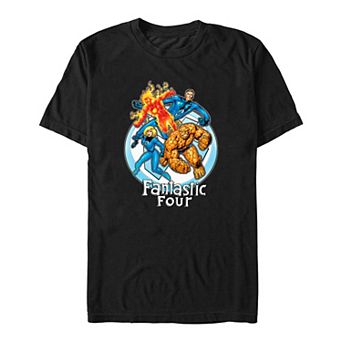 Big & Tall Marvel Fantastic Four Feeling Fantastic Graphic Tee