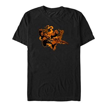 Big & Tall Marvel Fantastic Four Team On Flames Graphic Tee