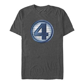 Big & Tall Marvel Fantastic Four Logo Graphic Tee