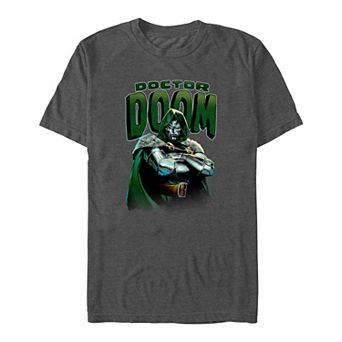 Big & Tall Marvel Fantastic Four Doctor Doom Portrait Graphic Tee