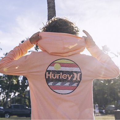 Boys 8-20 Hurley Lightweight Hooded Long Sleeve Graphic T-shirt
