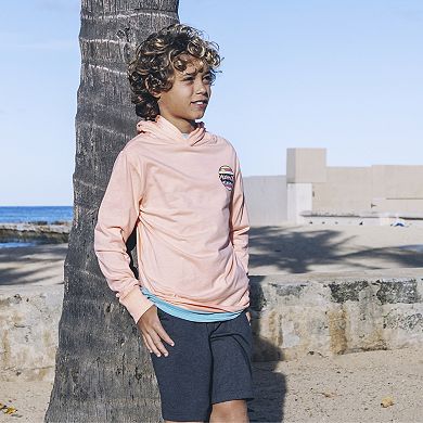 Boys 8-20 Hurley Lightweight Hooded Long Sleeve Graphic T-shirt