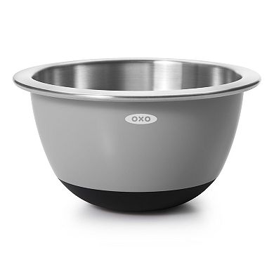 OXO Good Grips 3-Piece Stainless Steel Mixing Bowl Set