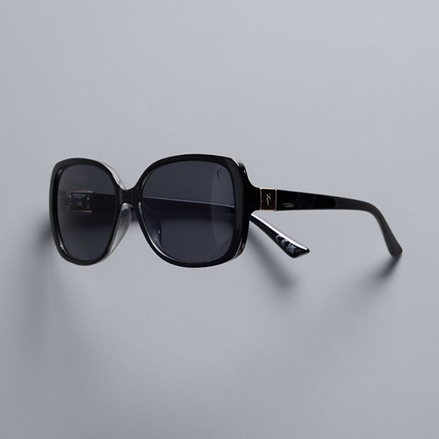 サラウーマン Women's Simply Vera Vera Wang Radlie Square Sunglasses